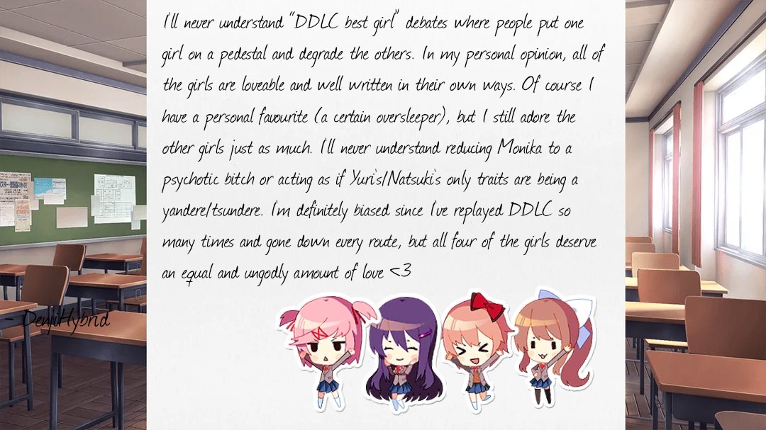 Doki Doki Literature Club Confessions tweet media