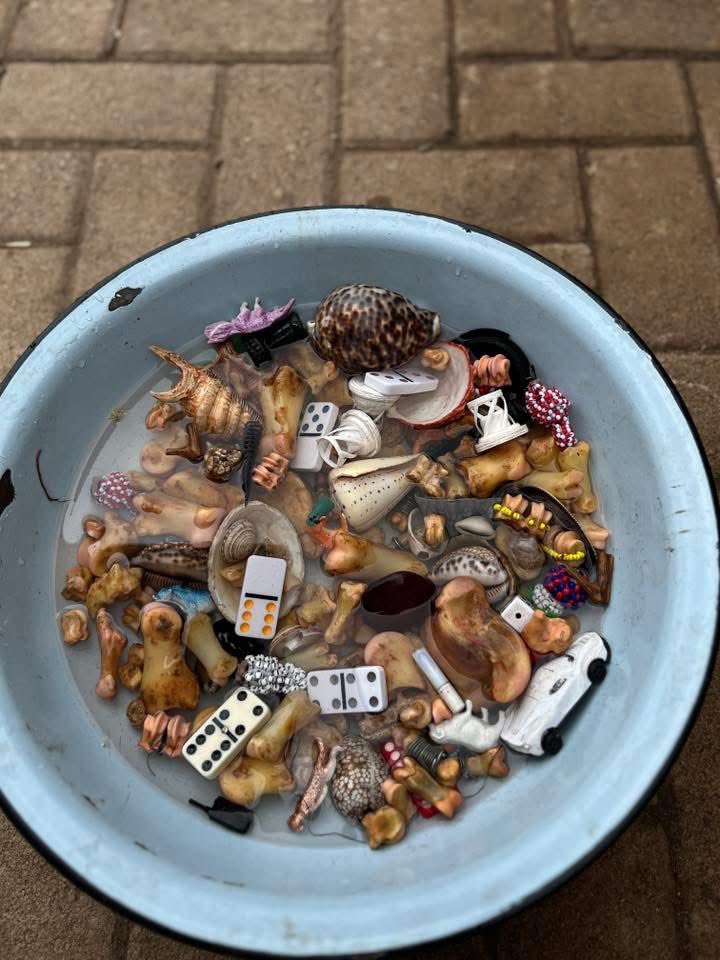 Jozi sangomas when you get to their consulting rooms.