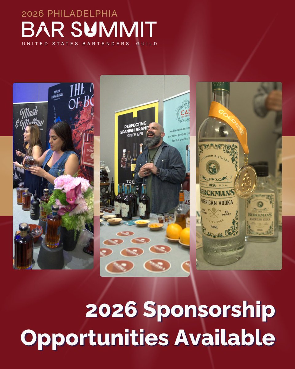 United States Bartenders' Guild - USBG tweet media