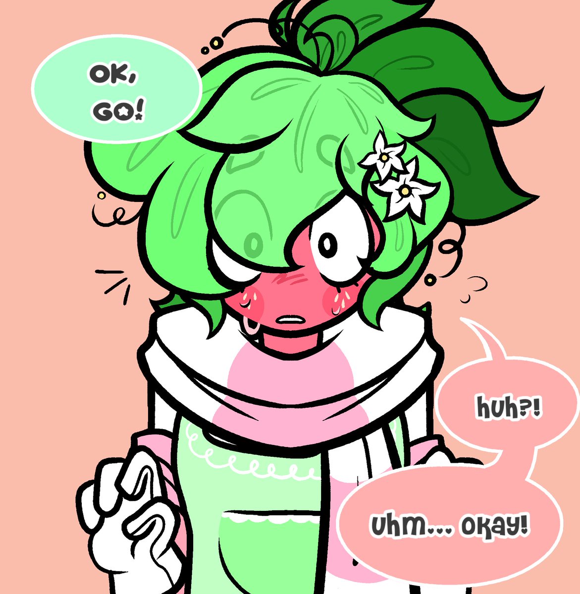 SberryBaker's tweet photo. " Uhm... Hello everyone! It's a pleasure to meet you all! I'll be documenting my time here in Gardenview, since Cosmo so desperately wanted me too... Feel free to ask me any questions! I'm sure I can offer some answers! " ~🍓

#dwtwt #parodytwt https://t.co/saqkRhLib2