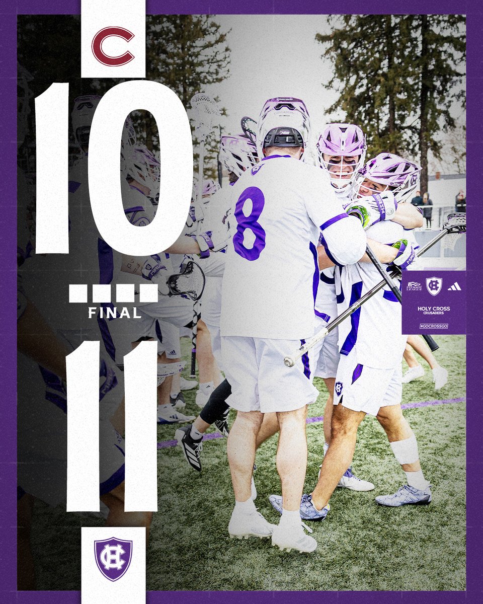 Holy Cross Men's Lacrosse tweet media