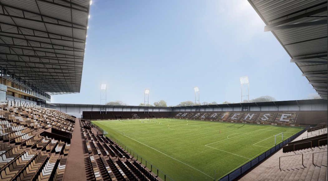 Si Platense sigue con el máster plan de remodelación del CVL, pasamos a ser el estadio con más aura Premier League del país.
