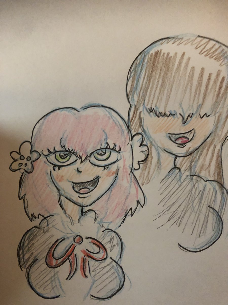 deviantart.com/krispinus/art/… #request #fanart #traditionalart #drawing #inked #colorpencil #colorpencils