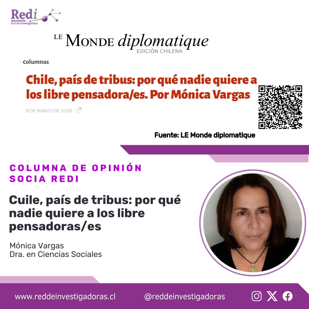 Asociación Red de Investigadoras tweet media