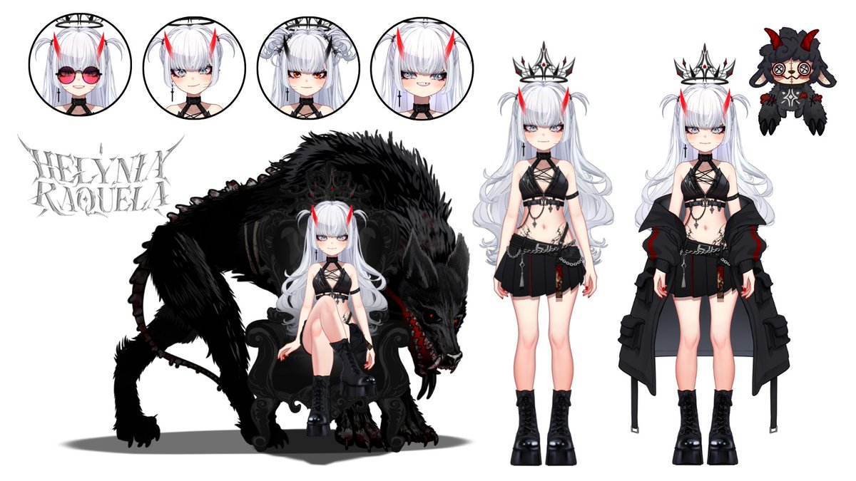 Helyniaraquela's tweet photo. ₊˚⊹ᰔ Character Sheets 3.0 ᰔ⊹₊˚
👻friends /#Hellper
👀Memes /#Whathehel
🎨Art /#Helineart
🔴Live /#Helonair
📷Clips /#heliclip
#VTuberUprising #L2D #VtuberID #HelyniaRaquela https://t.co/PTH0rL67yz
