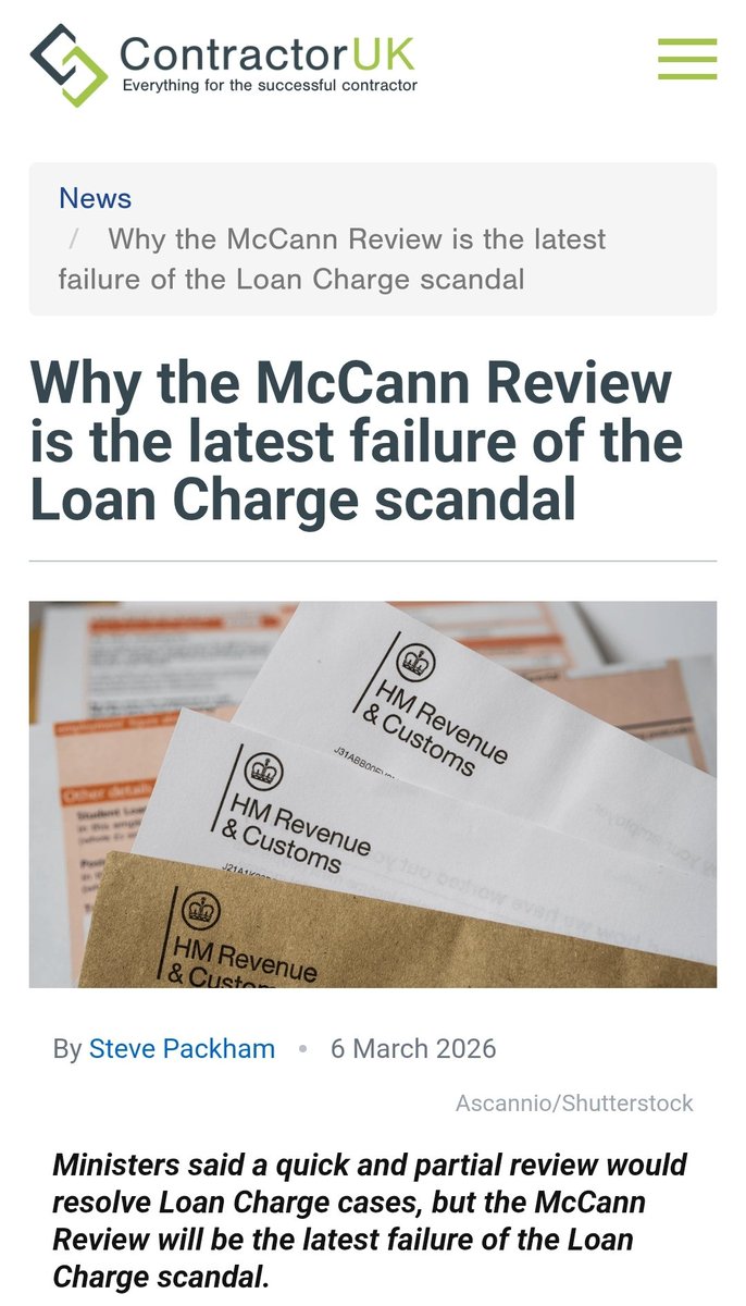 Loan Charge Action Group [LCAG] tweet media