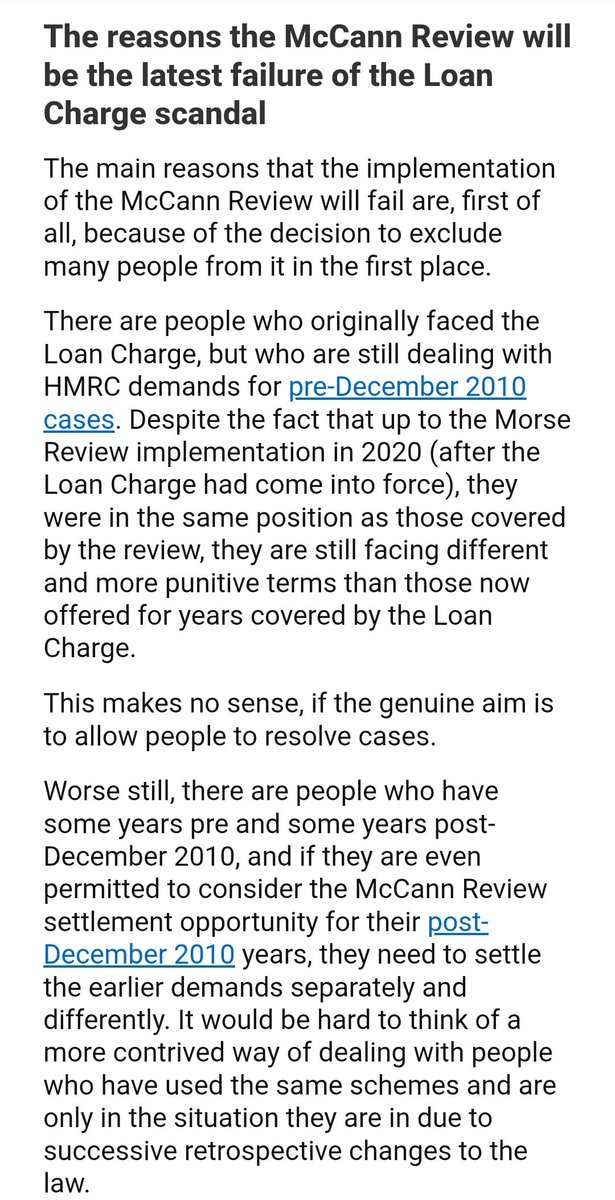 Loan Charge Action Group [LCAG] tweet media