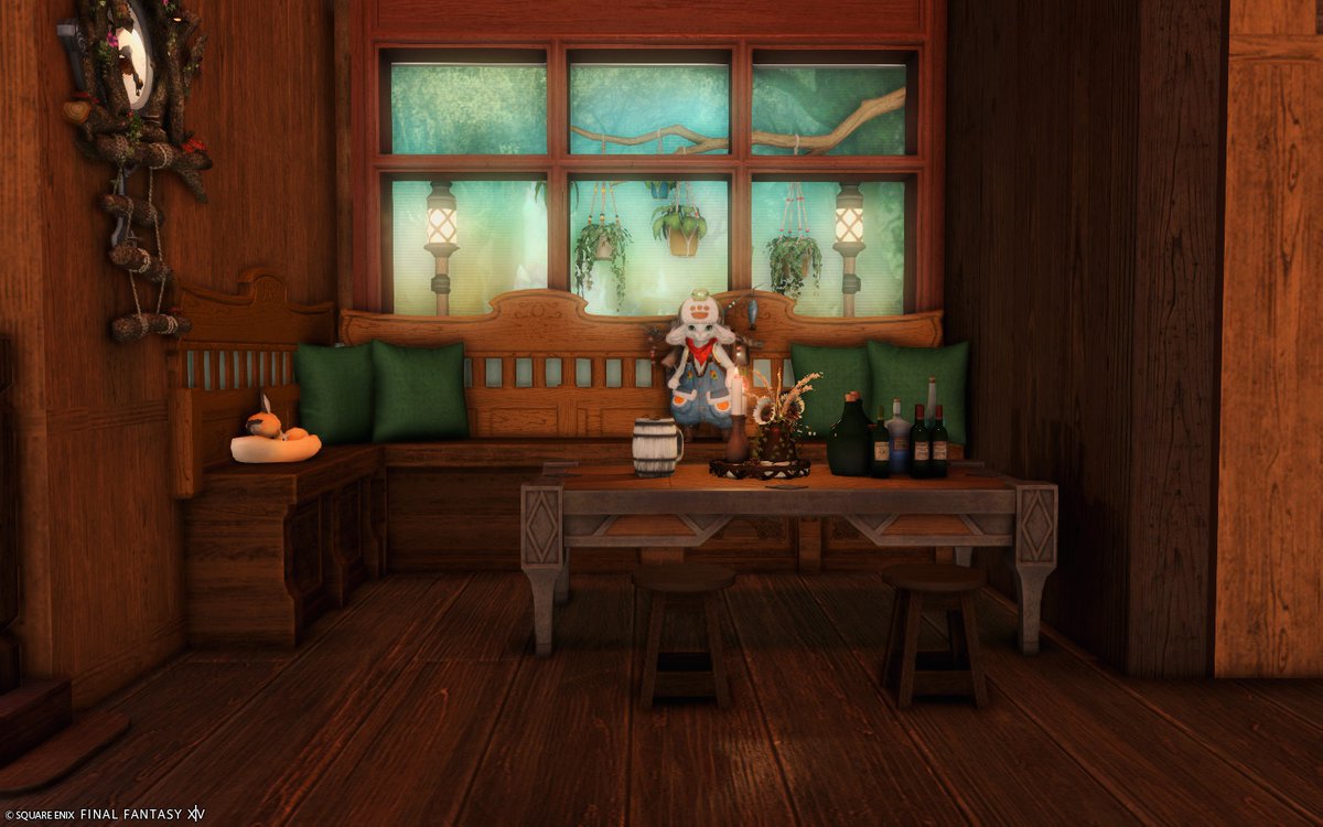 Dessabele's tweet photo. 'Somewhere In Astera'  A monster hunter dwelling you might find in Astera.  Find the Loporrit and save him!                                                Location: Crystal/Coeurl/Lavender Beds/W-30/P-28  Video to follow   #FF14ハウジング #FF14Housing #hgxiv #HousingEden https://t.co/SimrV3RqvM