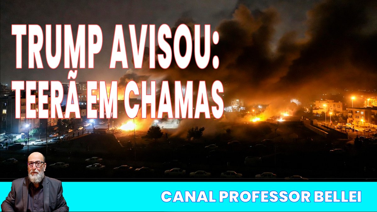 Ataque de Israel em Teerã HOJE + Choque nos Países do Golfo e Boatos Exp... youtu.be/ffu7yXQW3qs?si… via <a href="/YouTube/">YouTube</a>