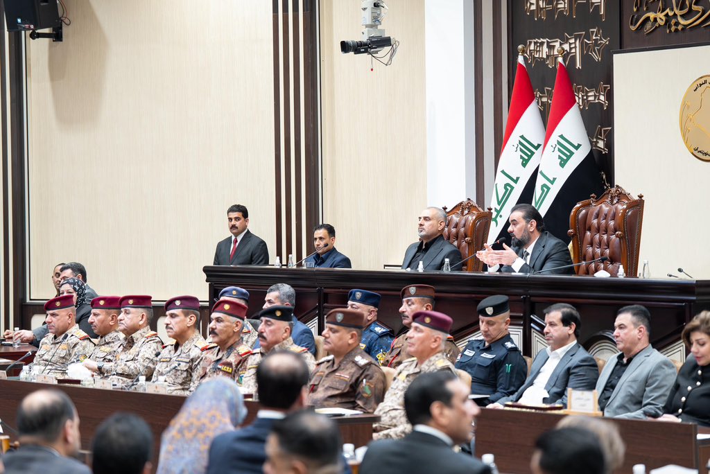 المكتب الاعلامي لرئيس مجلس النواب العراقي tweet media