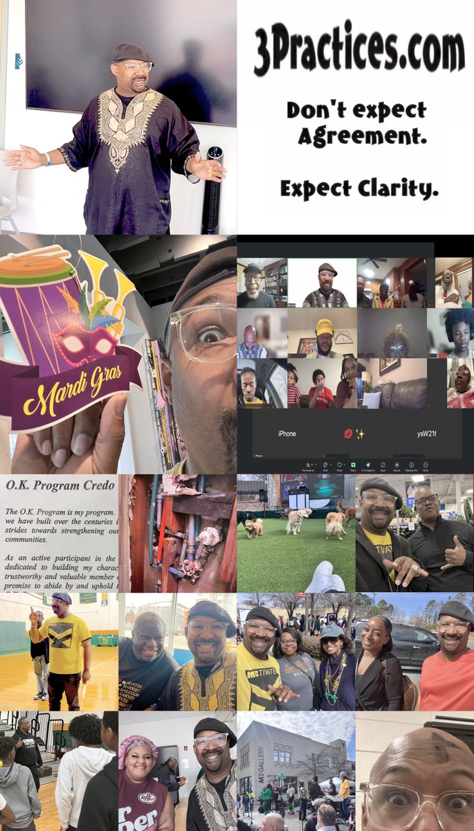 HipHoptimist's tweet photo. Mardi Gras Week: spoke at insurance company, attended a 3 Practices zoom, spoke with OK students, paid for plumbing, attended Ash Wednesday. #Mctivated #LeronMcAdoo https://t.co/iiSEOSWpE6