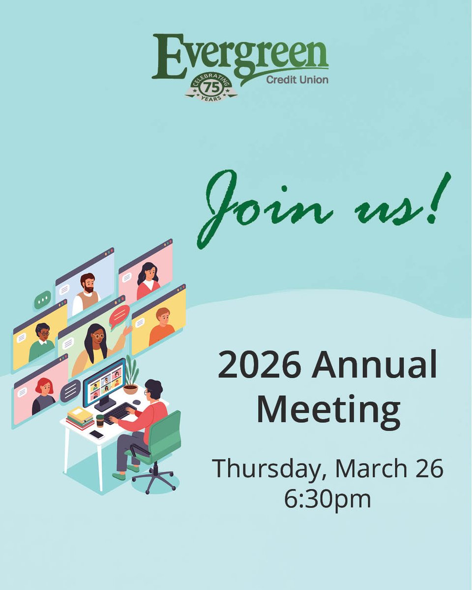 Evergreen Credit Union tweet media