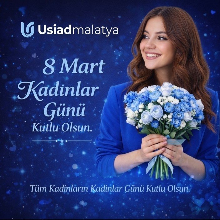 usiadmalatya's tweet photo. Dünyayı güzelleştiren, emeğiyle değer katan ve her adımda umudu yeşerten tüm kadınların 8 Mart Dünya Kadınlar Günü kutlu olsun! 💙✨
​İyi ki varsınız! 💐
​#8Mart #DünyaKadınlarGünü #UsiadMalatya #KadınHakları #KadınGücü https://t.co/smmwnKDrec
