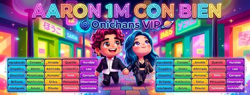 Vamos por ese millón en Youtube

Palabra de la tabla + Frase 

AARON 1M CON BIEN