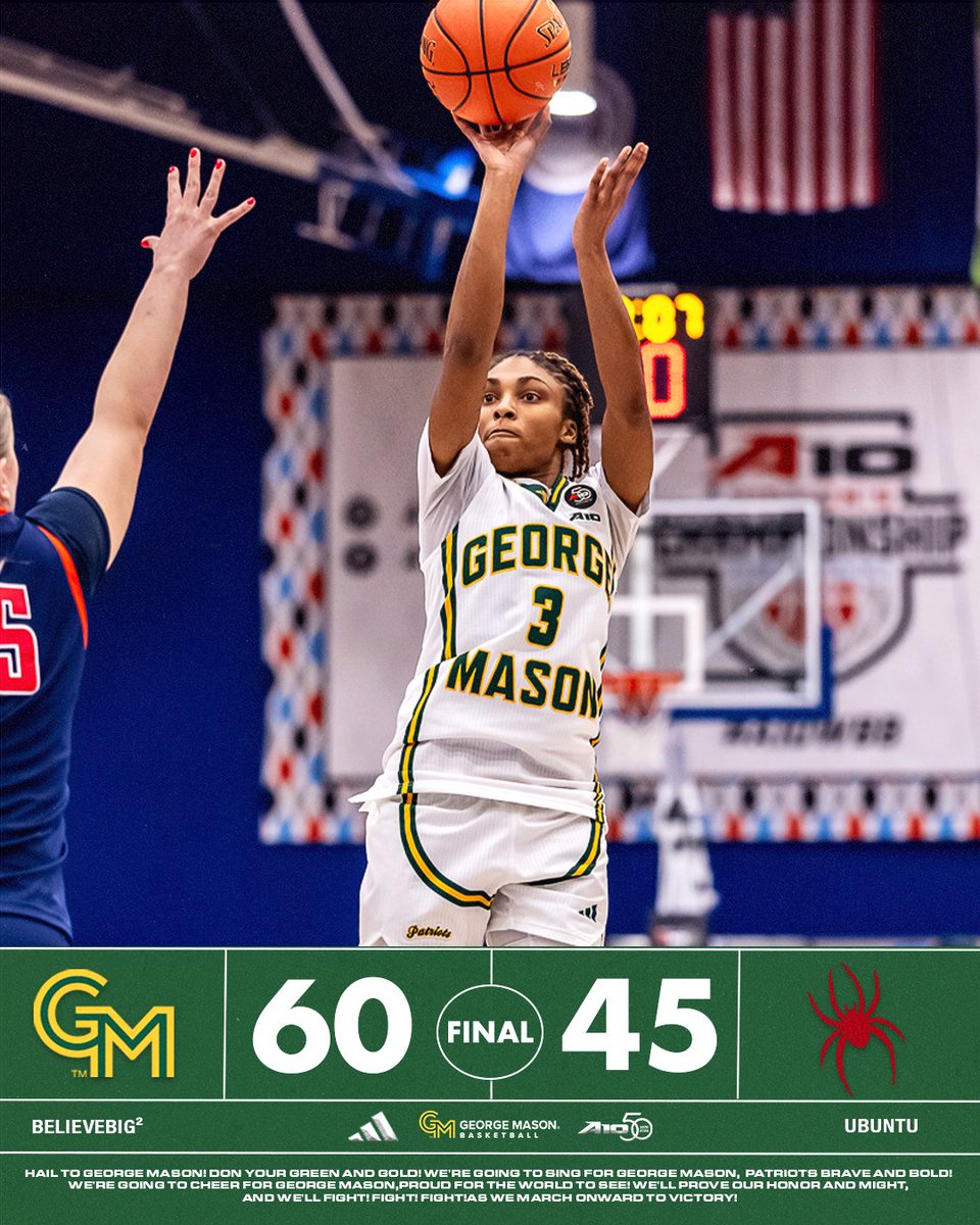 George Mason Women’s Basketball tweet media