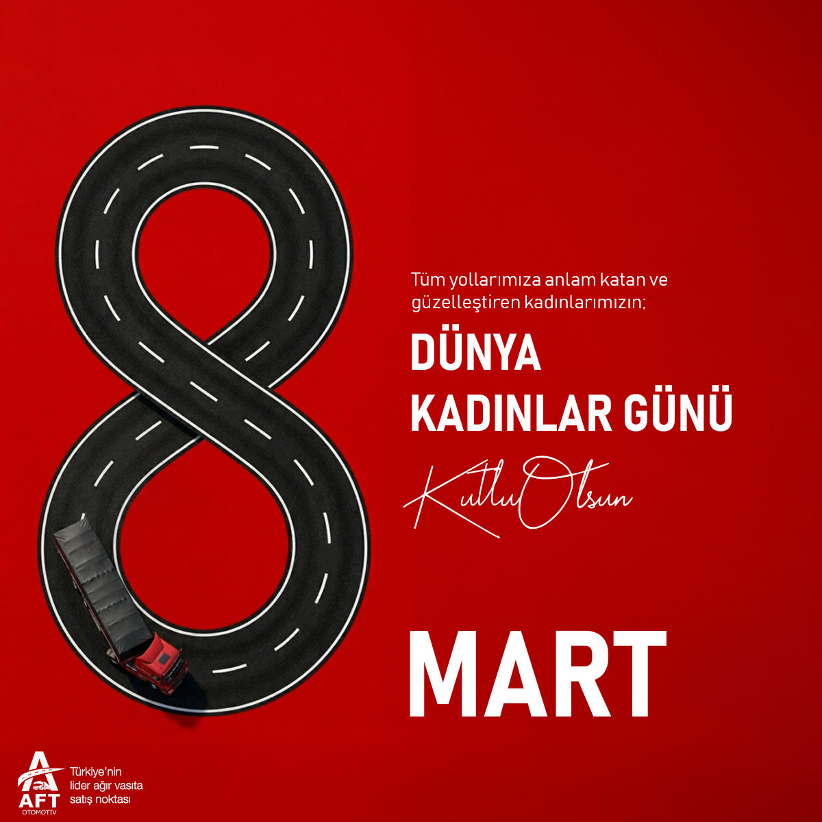 8 Mart Dünya Kadınlar Günü Kutlu Olsun.