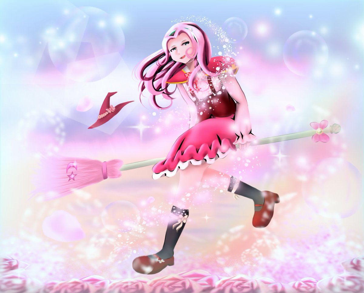 Vgen request from <a href="/Haalove1981/">Haalover</a>.  Hanami Kotoha (花海ことは, Hanami Kotoha) from Mahou Tsukai Pretty Cure! Thank you for requesting, I am grateful and enjoyed working with you! 💙
#VGenComms #イラスト