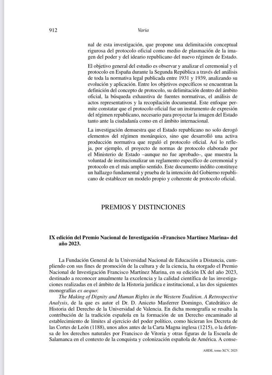 Historia del Protocolo y Ceremonial tweet media