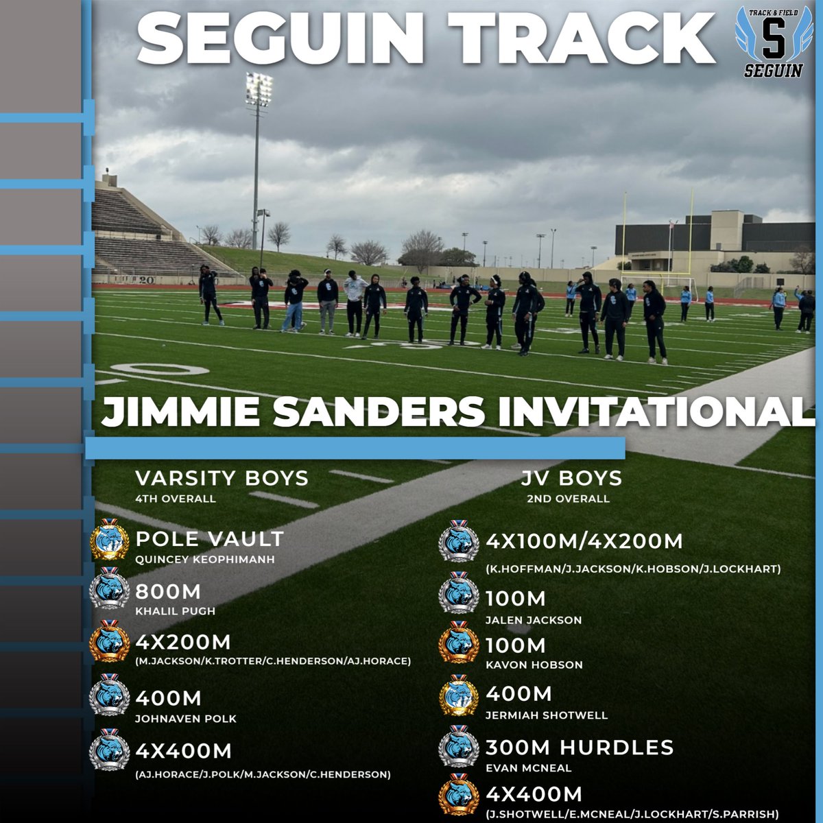 Arlington Seguin Boys Track and Field tweet media