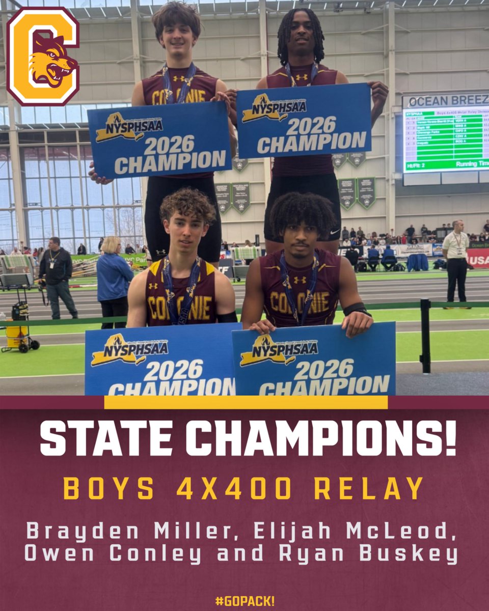 Colonie Athletics tweet media