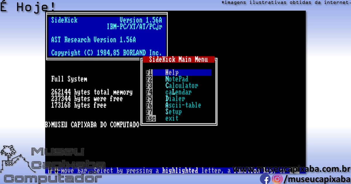 museucapixaba's tweet photo. É hoje! O software IBM TopView de 1985.

+em https://t.co/iW7LK2pTUb

#MuseuCapixaba #mcc #éhoje #museu #ES #IBM #GLASS #IBMTopView #DavidMorrill #IBM370 #IBMPC #i286 #MSDOS #PCDOS #Multitarefa #BorlandSideKick #DigitalResearch #GEM #OS2 #Windows #Quarterdeck #DESQview #TSR #PIF https://t.co/V6H39Jaix7