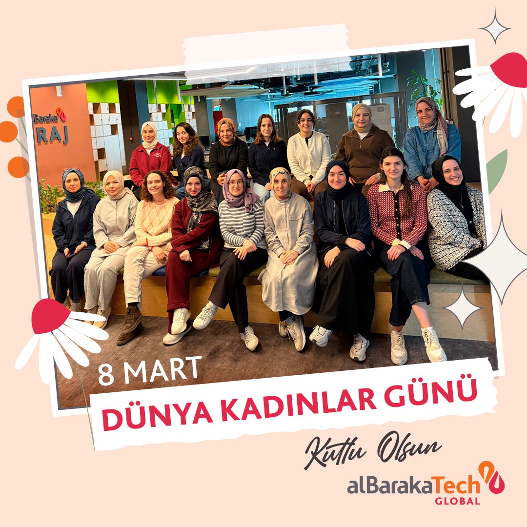 AlbarakaTech's tweet photo. Hayatın her alanında değer üreten, ilham veren ve geleceği şekillendiren tüm kadınların Dünya Kadınlar Günü’nü kutluyoruz. 🌸

#8MartDünyaKadınlarGünü https://t.co/h8gEtT3xEg