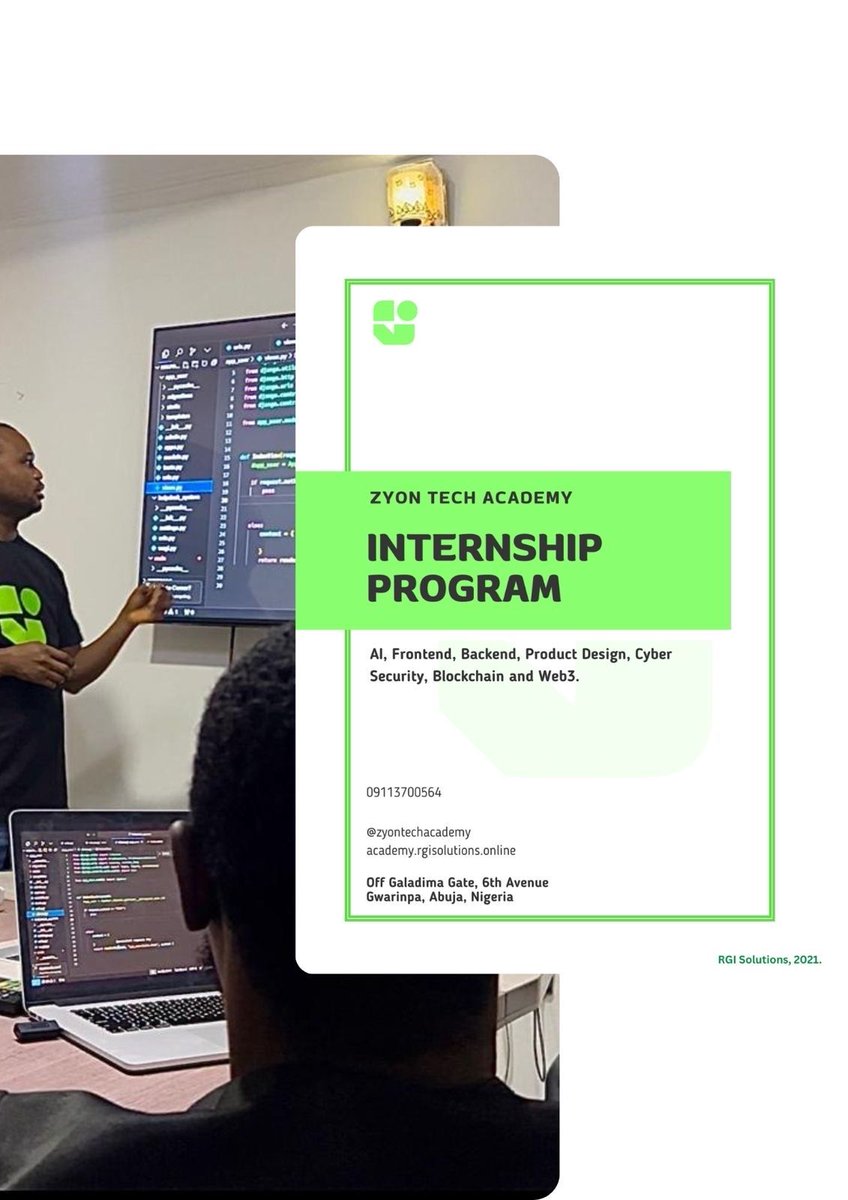 zyontechacademy's tweet photo. Kickstart your tech career with the Zyon Tech Academy Internship Program.
Gain hands-on experience in AI, Frontend, Backend, Product Design, Cybersecurity, Blockchain &amp; Web3.

Build real projects. Learn from experts. Become industry-ready. 🤩✅
#TechInternship #TechCareer https://t.co/SVSsKxo2Rp