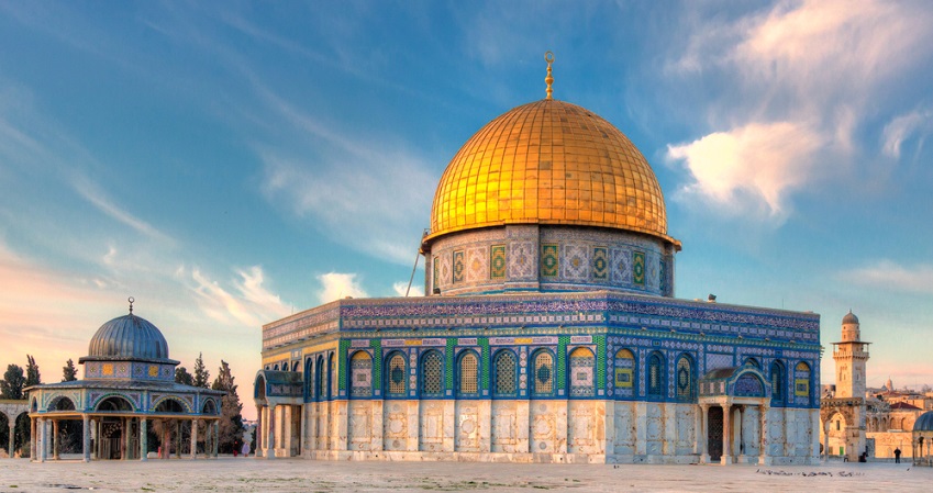 Based on the evidence that I see, Israel is planning to build the third temple, and in order to do that, they need to destroy the Al-Aqsa Mosque 

Soon they will plan a false flag attack on Al-Aqsa and blame it on Iranian missiles. People should be aware of this and not let them