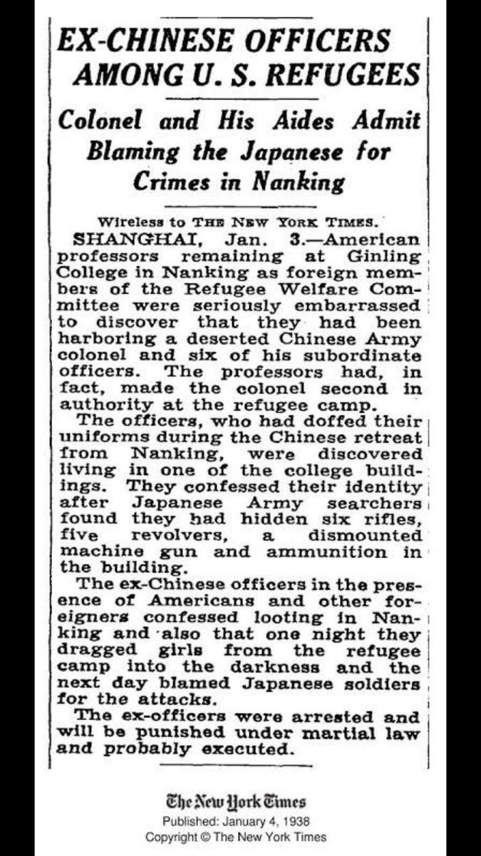 monono2_yamato's tweet photo. The Nanjing Massacre was carried out by Chiang Kai-shek’s Nationalist forces, and the Chinese Communist Party has attributed it to Japan. https://t.co/3IMrmvvcgO