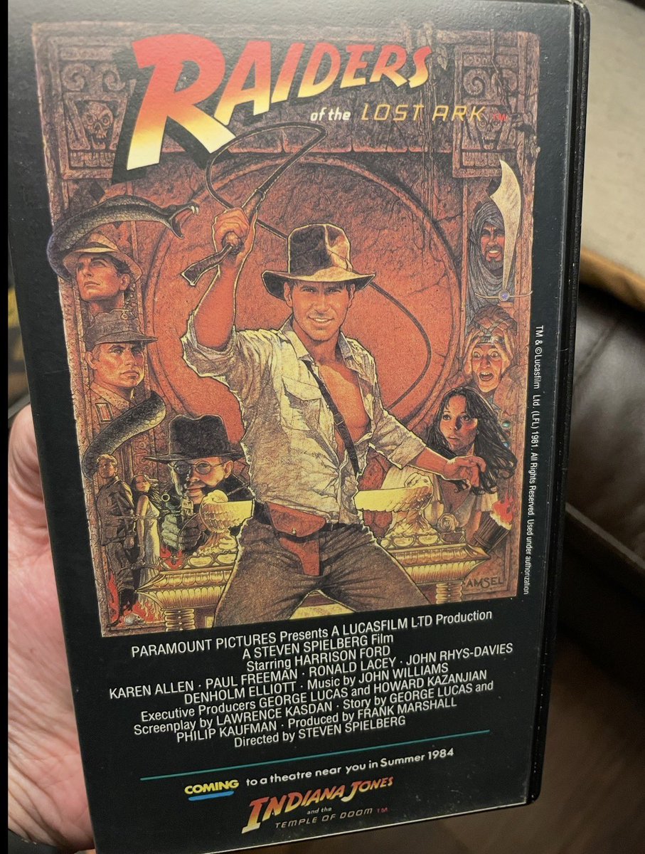 the4kCollectivE's tweet photo. Absolutely love Raiders of the lost ark. Here’s a few from the collection.
Post 1/3
#RaidersOfTheLostArk #IndianaJones #LD #Laserdisc #DVD #BluRay #UHD #4K #BetaMax #VHS https://t.co/DyQZzLLeiQ