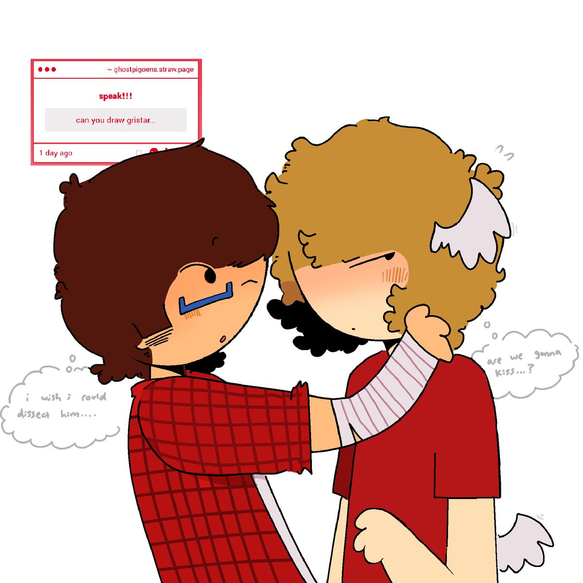 ghostpigoen's tweet photo. strawpage part 3

#yhsfanart #samgladiator #yhsreboot https://t.co/xGMfG7E3NE