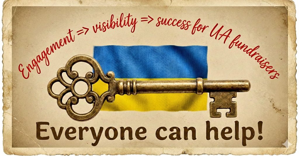 Please be as active as possible to make this collection more visible and to move it forward faster

Every DONATION, RT, QT &amp; REPLY makes a difference 
#NAFO