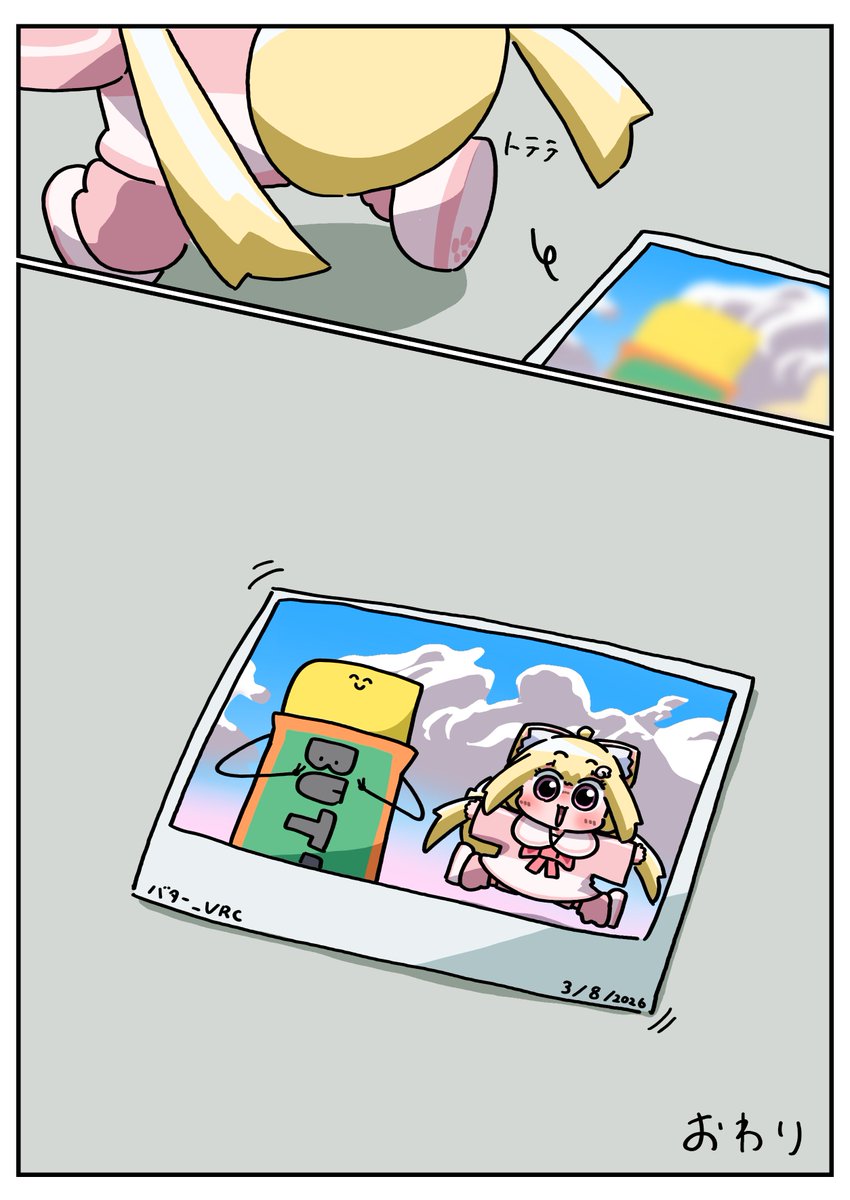 100日後に100日経過してるシフォンちゃん、100日目