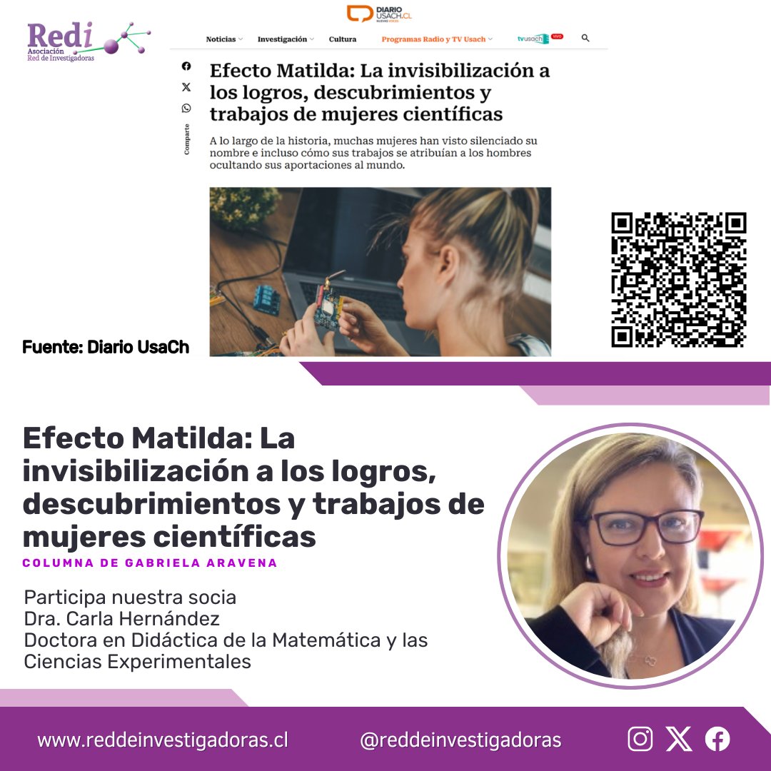 Asociación Red de Investigadoras tweet media