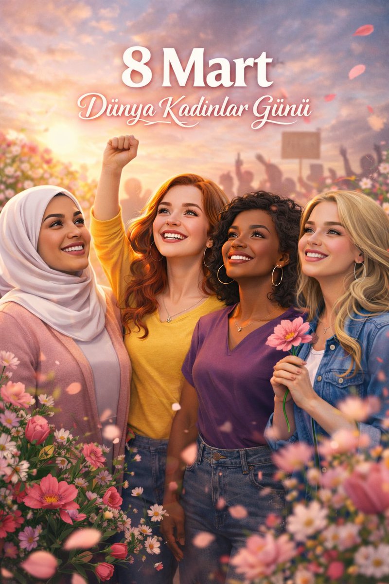 Kadın; hayatın emeği, sabrı ve umududur.
Toplumu değiştiren güç, geleceği büyüten yürektir.

Başta annelerimiz olmak üzere tüm kadınların **8 Mart Dünya Kadınlar Günü kutlu olsun.** 🌸
#8MartDünyaKadınlarGünü
