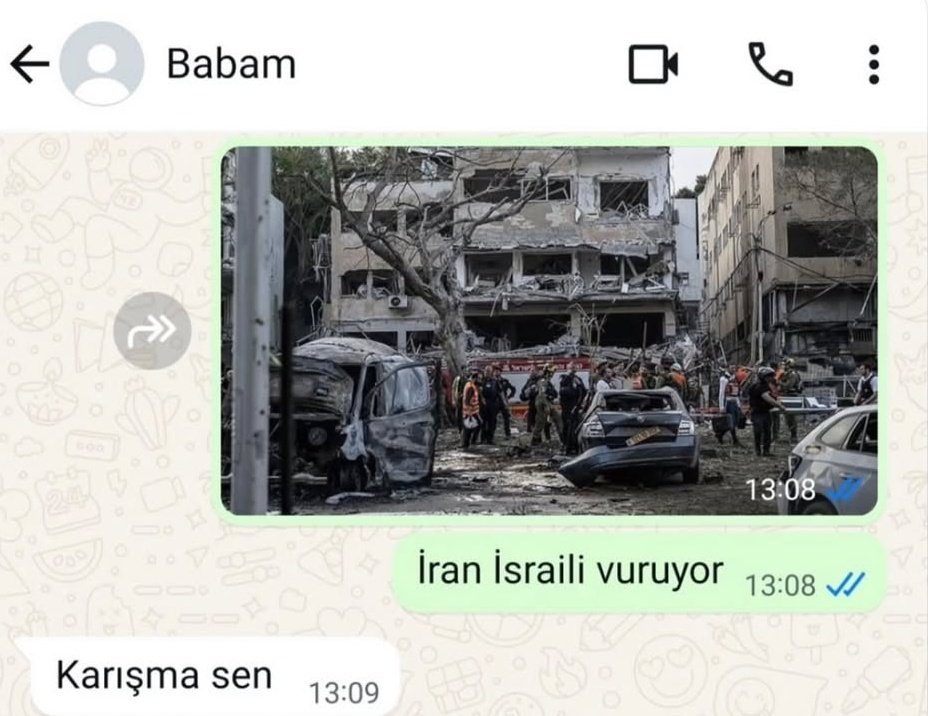 Halbuki karışsam Ortadoğu'da kartlar yeniden dağıtılır da neyse