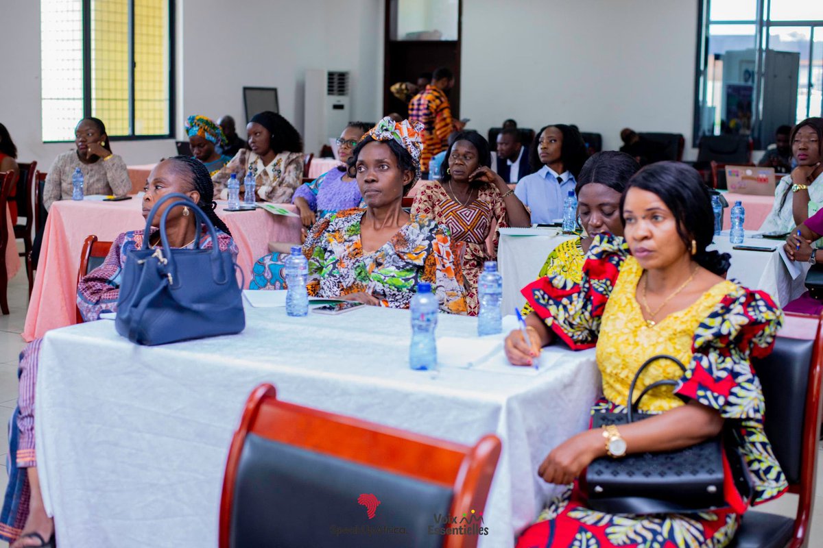 BofolaJr's tweet photo. Il s’est tènu à Kinshasa, ce samedi 07 mars 2026 au #BatimentJaune le lancement du programme de mentorat pour les femmes leaders engagées dans la lutte contre le paludisme en RDC dans le cadre du projet #VE_PALU de @SpeakUpAfrica1
#Mentorat #VoixEssentiELLES https://t.co/lIMF67D17q