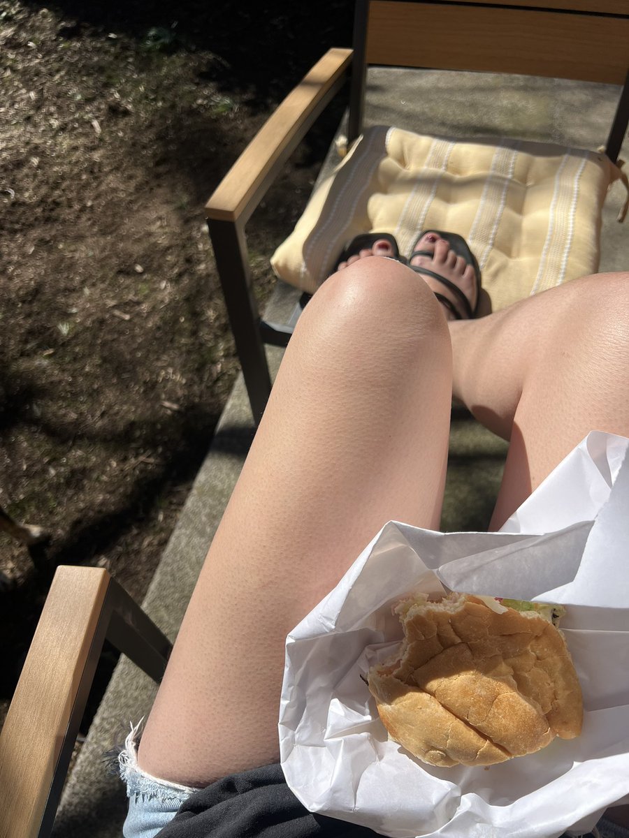 Eating a sandwich in the sun cured my seasonal depression