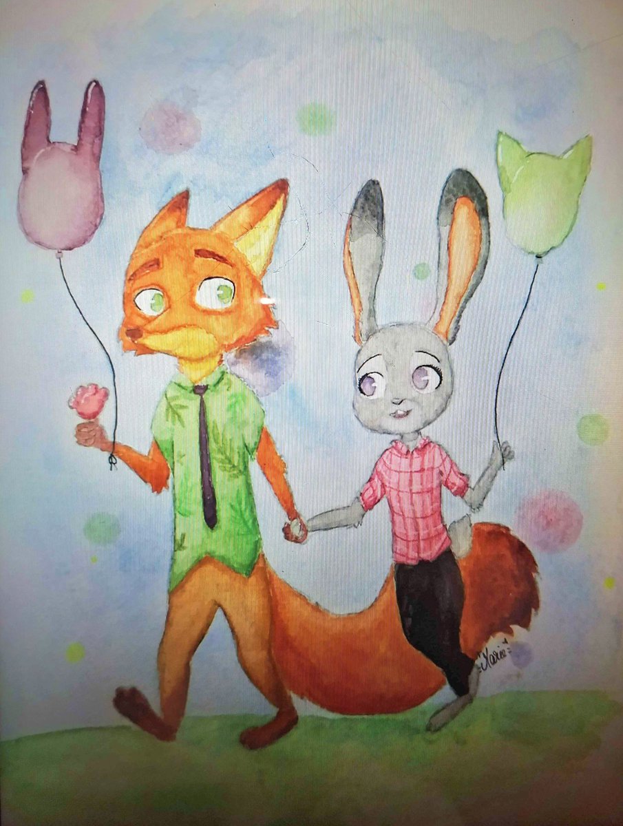 pti_bouh_'s tweet photo. Few days late but I am part of the 10 year anniversary collab by @Zootopia_IAM !!

It was so fun redrawing this piece I made as a kid and it makes me so happy to see that Zootopia still gets so much love after all these years !

#zootop10collab 
2026  // 2016 https://t.co/xz9H9KySHL