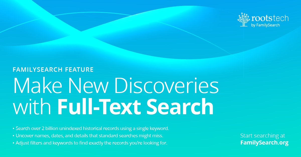 RootsTech tweet media