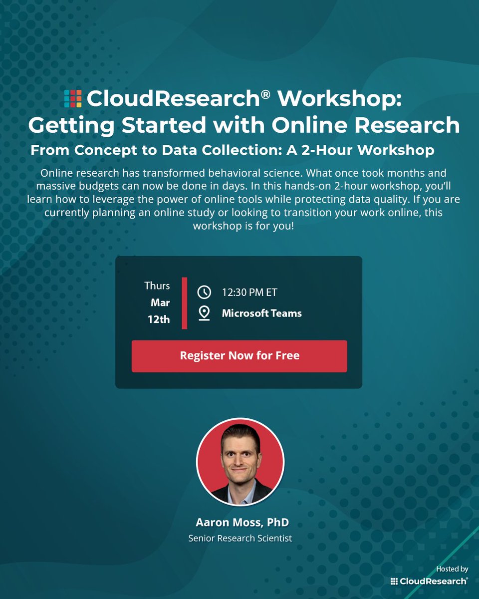 CloudResearch tweet media