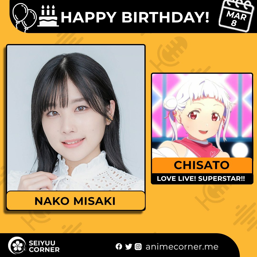 Happy birthday Nako Misaki!  🎉 

Let's wish Nakonako all the best <a href="/MisakiNako_/">岬 なこ</a> 

#NakoMisaki #岬なこ #岬なこ誕生祭2026