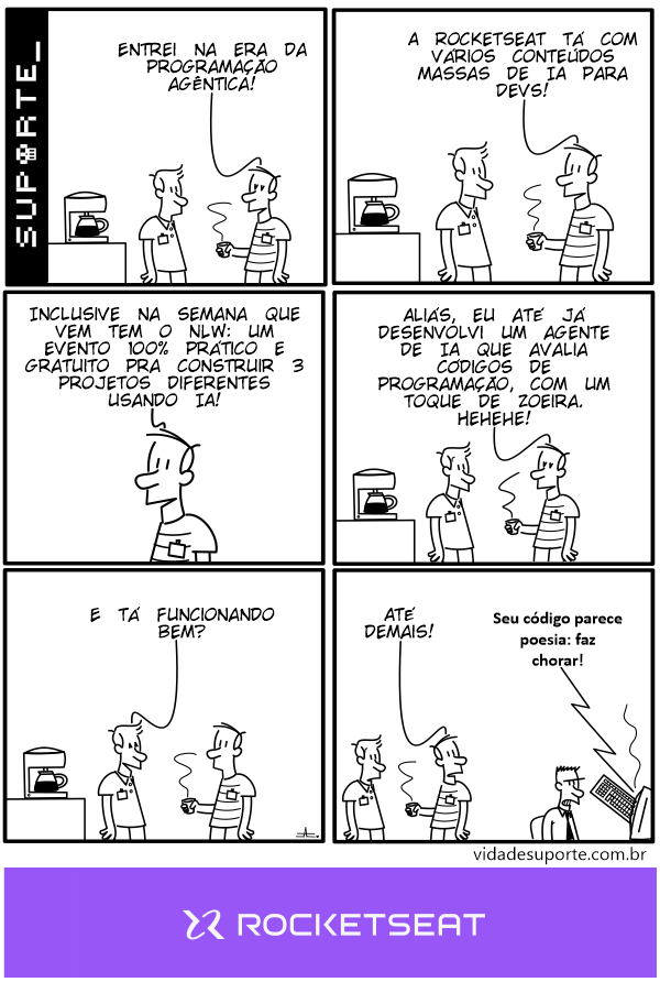 Andre_Suporte's tweet photo. Entre os dias 12 e 16 de Março irá acontecer Next Level Week Operator da @rocketseat

Uma semana de ensino prático intensivo focado em codificação, conteúdo aplicado e networking; onde os participantes irão desenvolver projetos com programação agêntica! https://t.co/jDnMY1SUai https://t.co/lpROHtpGld