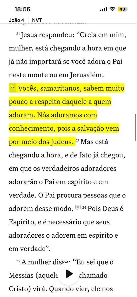 tavaresbrn's tweet image. Tá legal q católico de forma geral nem abre a Biblia 

Mas só para relembrar o q deveria ser óbvio 

 "AT" na vdd é o livro sagrado do judaismo (tirando os apócrifos, acrescentados)

E pasme olha o q CRISTO disse em João 4:22

Quem está cuspindo em quem será? 🤔