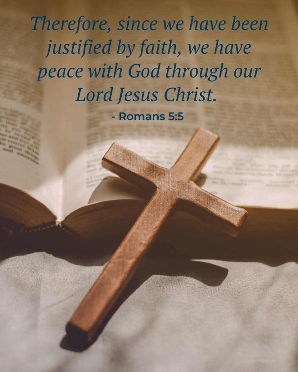 LCMSFoundation's tweet photo. The season of Lent brings us to the cross. Only Jesus can give us a right relationship with God. We are at peace with God! 
Therefore, since we have been justified by faith, we have peace with God through our Lord Jesus Christ. -Romans 5:5
#LCMSFoundation #Lent #ScriptureSaturday https://t.co/127sxoWefN