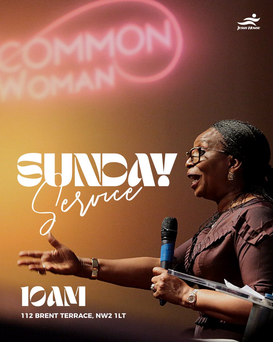 jesushouseuk's tweet photo. 🔥 This Sunday at Jesus House @IbukunAwosika is preaching!
Come expectant. Invite someone. Don’t miss it.
#JesusHouse #SundayService #IbukunAwosika https://t.co/HJge1EER5g