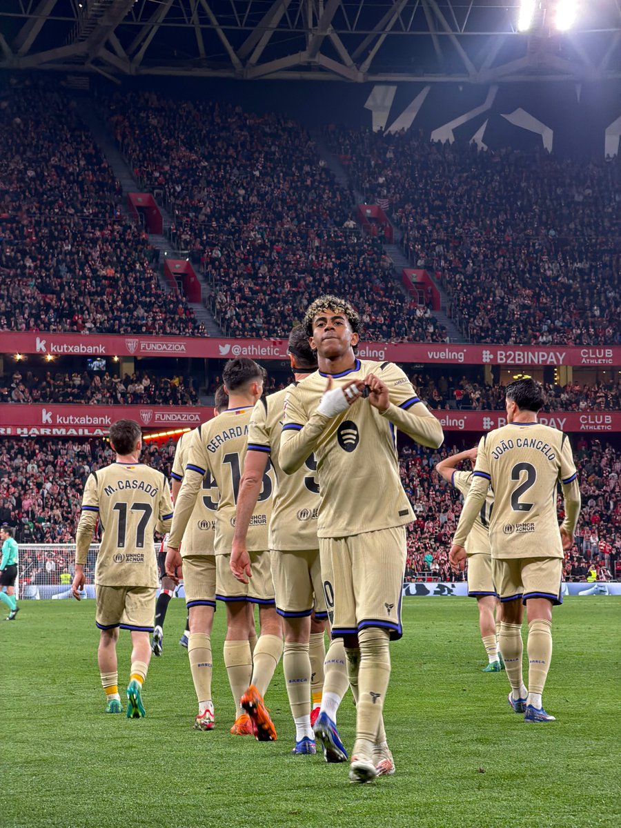 POV: Lamine Yamal marca… y lo celebra frente a ti 😳