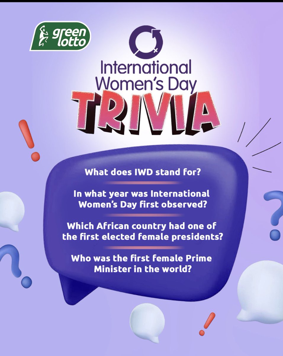 We’re celebrating International Women’s Month with a special giveaway! 🎉

Some lucky followers will win FREE airtime just for participating.

Here’s how to join:

🟢 Answer the trivia questions by guessing the names of the women

Check thread 👇
