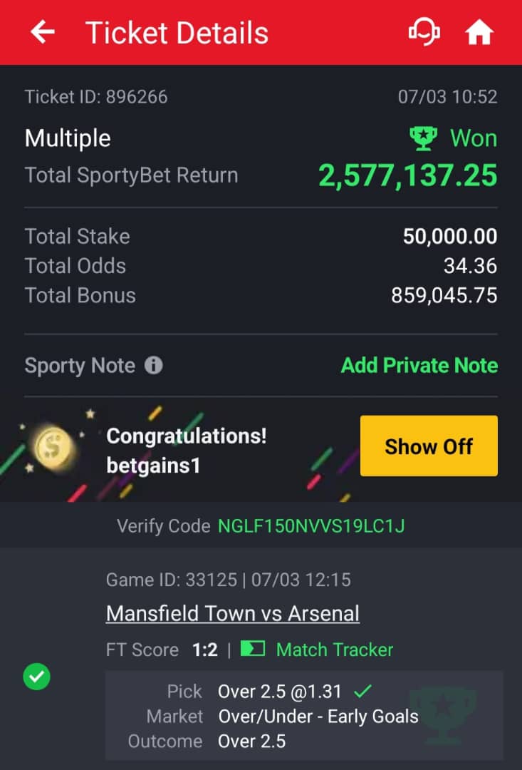 BETGAINS1's tweet image. BOOMGRATULATIONS 🔥🔥🔥🔥
MASSIVE COMMUNITY WIN 🔥🔥🔥🔥🔥🔥🔥🔥

35 ODDS BOOM 🔥🔥🔥🔥🔥🔥🔥🔥🔥🔥🔥🔥🔥🔥🔥

2.5MILLION NAIRA WON 🔥🔥🔥

2ND WINNING THIS WEEK ALREADY🔥🔥🔥🔥

DROP UR WINNING TICKETS🔥🔥🔥🔥🔥🔥

 JOIN MY TELEGRAM CHANNEL 👉 t.me/BETGAINS11