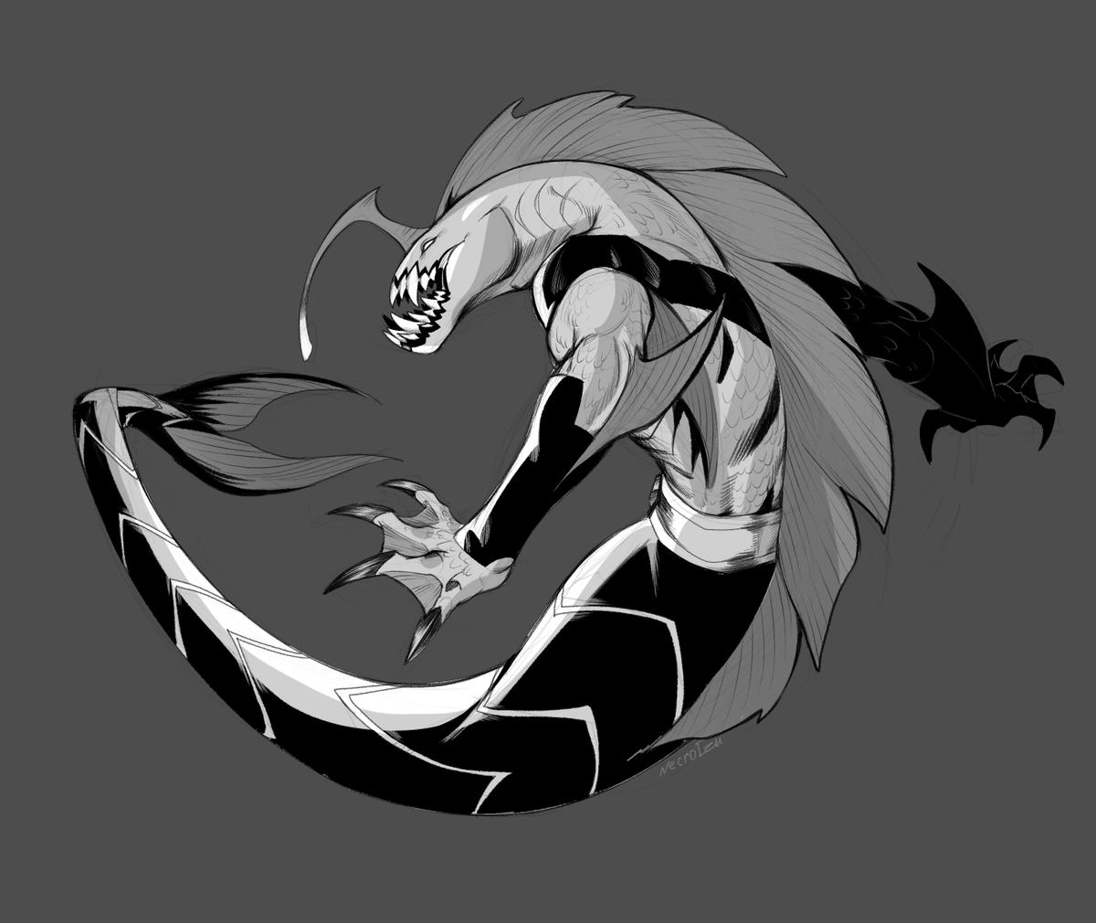 NecroIzu's tweet photo. Ripjaws is cool ngl
#Ben10 https://t.co/qbApkiqECC